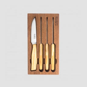 Набор ножей для стейка, 10.5 см, LionSteel, Италия, Фиксированные ножи LionSteel