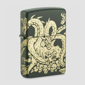 Зажигалка бензиновая Dragon Design, ZIPPO, США, Зажигалки