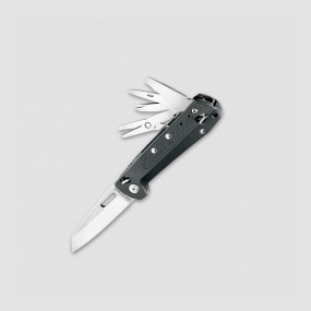 Мультитул Leatherman FREE K4, 9 инструментов, материал: нержавеющая сталь, цвет: темно-серый, LEATHERMAN, США, LEATHERMAN (США)