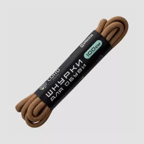 Шнурки из паракорда, 100 см, coyote, CORD, Россия, Шнурки CORD