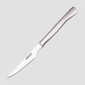 Нож столовый для стейка, 110 мм, рукоять нержавеющая сталь, серия STEAK, ARCOS, Испания, ARCOS STEAK