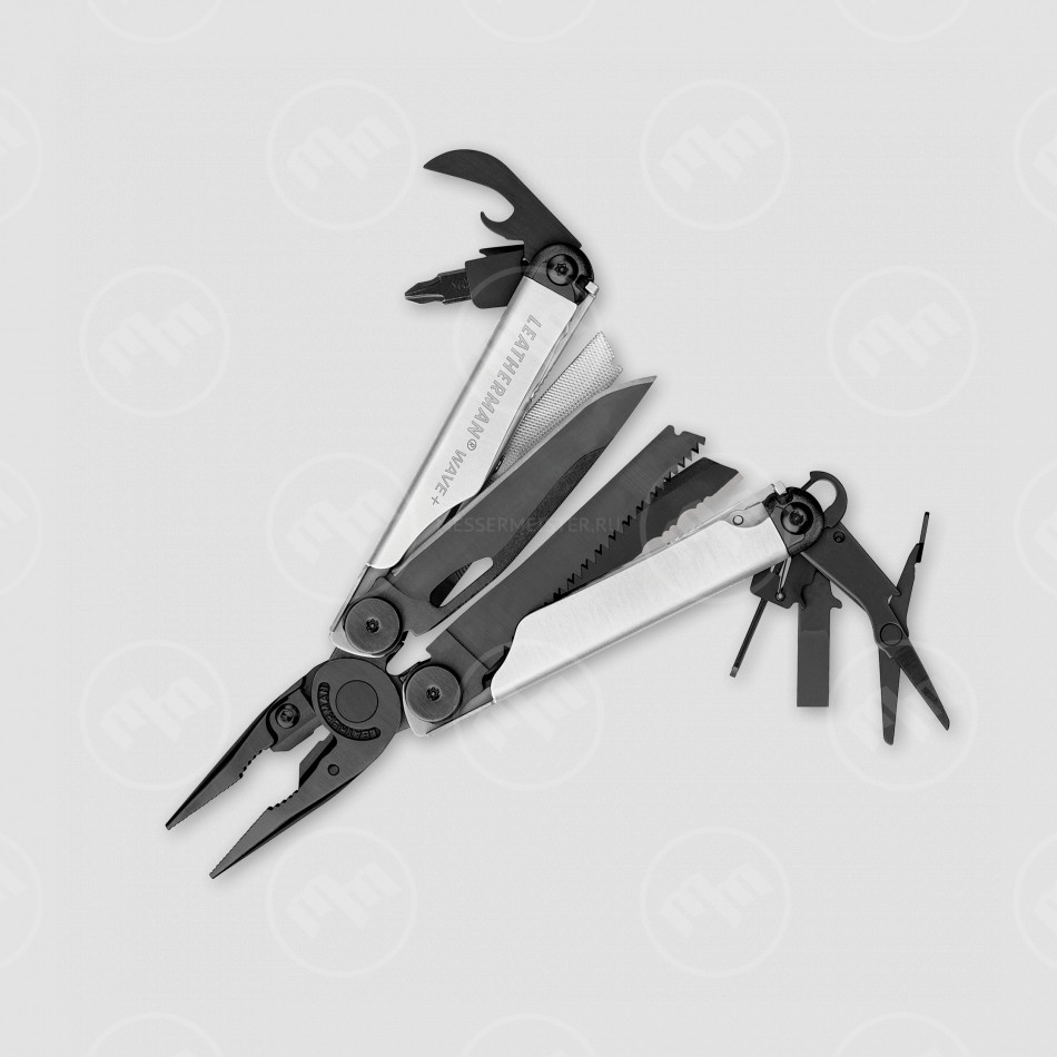 Мультитул Leatherman WAVE PLUS, 17 инструментов, LEATHERMAN, США