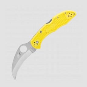 Нож складной Tasman Salt 2, 7,4 см, материал клинка: сталь H1 Stainless Steel, материал рукояти: термопластик FRN, SPYDERCO, США, Городские EDC-ножи