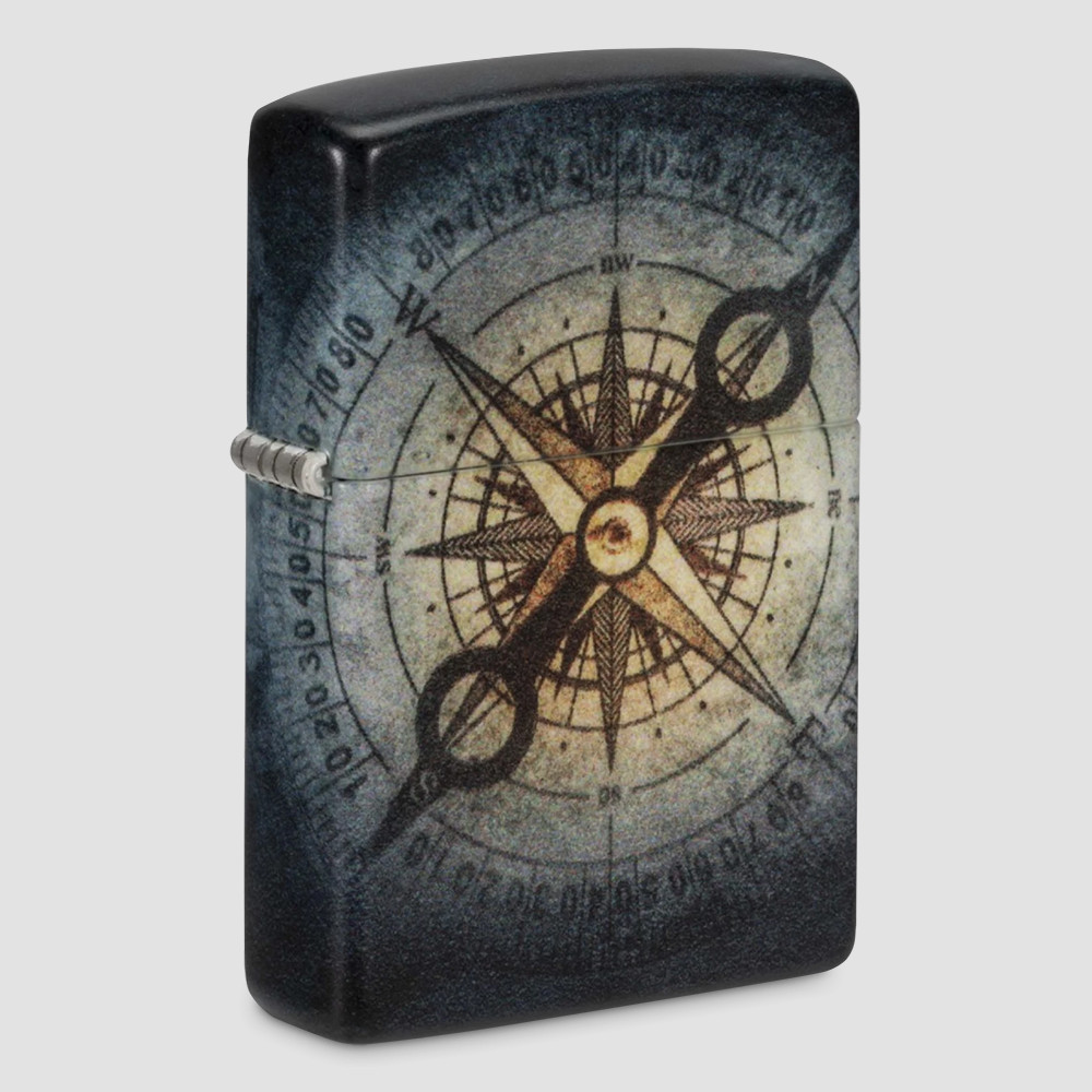 Зажигалка бензиновая Compass Ghost, ZIPPO, США