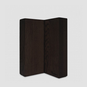 Подставка магнитная для 6-и ножей KS003SOBL, 24 х 15 х 15 см, дерево дуб, WOODINHOME, Россия, Подставки для ножей