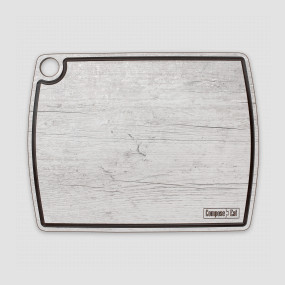 Доска разделочная композитная c желобом, 36х28см, дуб белый, серия Fashion, ComposeEat, Россия, Разделочные доски COMPOSE EAT