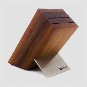 Подставка для 6 ножей, темное дерево, серия Knife blocks, WUESTHOF, Германия, Подставки для ножей