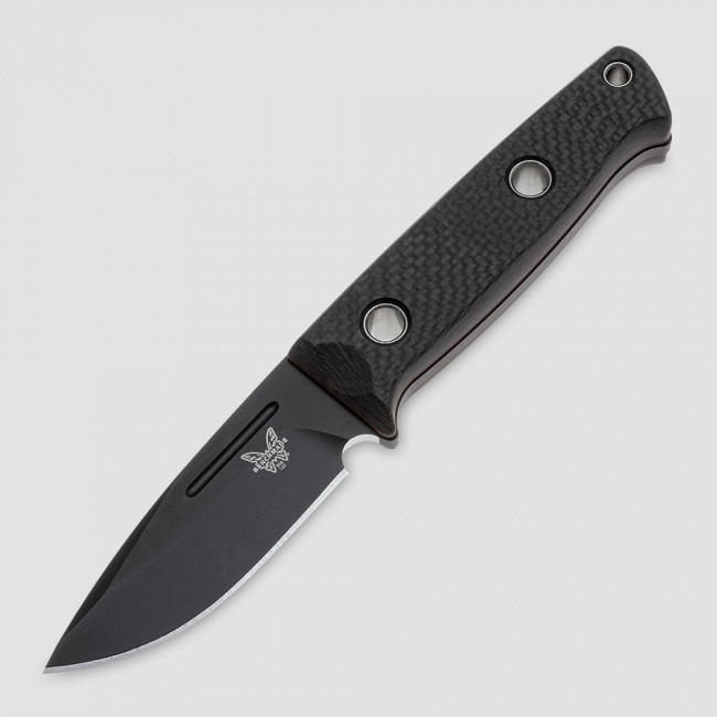 Нож с фиксированным клинком Bushcrafter Mini, 8,6 см, BENCHMADE, США