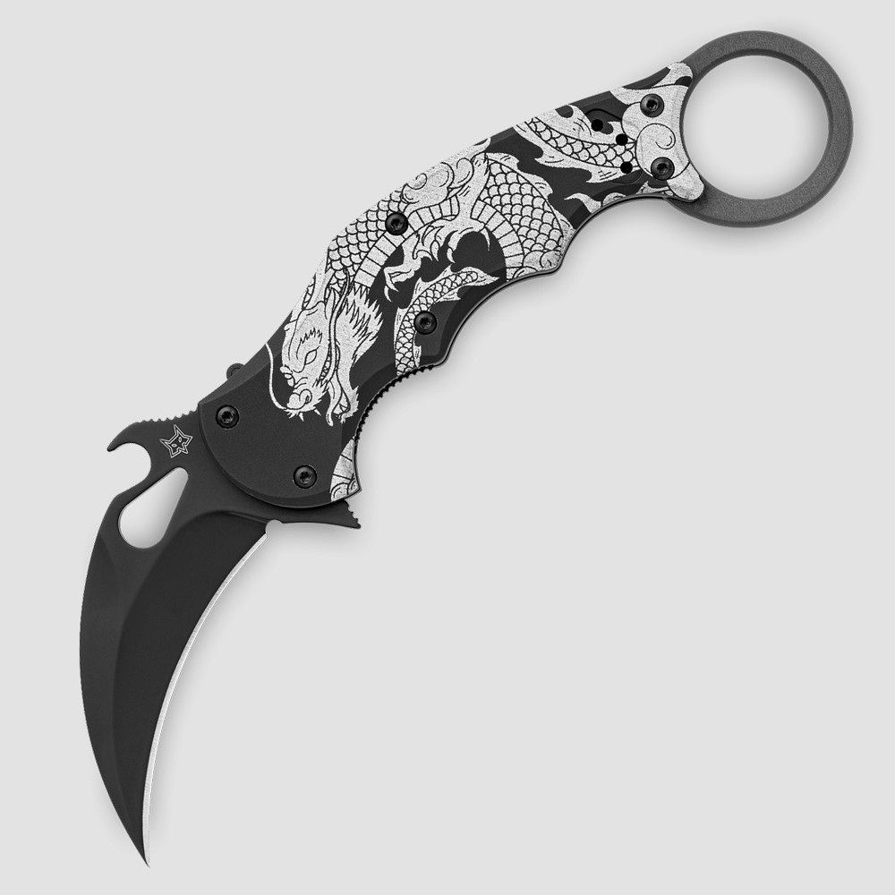Нож складной Karambit, 6,5 см, FOX, Италия