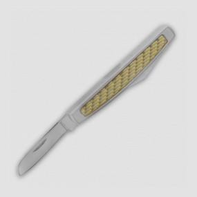 Нож складной Yello-Jaket 4-blade Congress Pocket, 7,0 см, материал клинка: сталь Aus 8, материал рукояти: Stainless Steel, CAMILLUS, США, CAMILLUS (США)