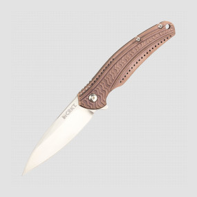Нож складной Ripple Bronze Coating Stainless Steel Handle (IKBS Flipper), CRKT, США, CRKT (США)