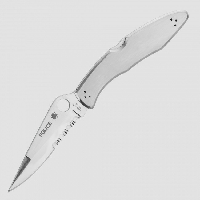 Нож складной Police, 10,5 см, SPYDERCO, США