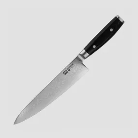 Профессиональный поварской кухонный нож 25,5 см, Gyuto, дамасская сталь, серия Ran, YAXELL, Япония, Кухонные ножи YAXELL