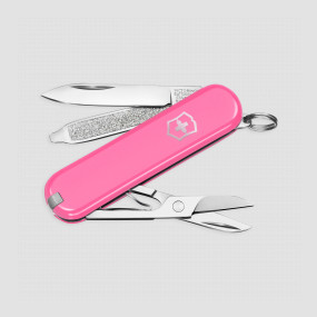 Нож швейцарский складной Classic SD Cherry Blossom, 7 функций, 4 см, VICTORINOX, Швейцария, VICTORINOX Swiss Army Keychain