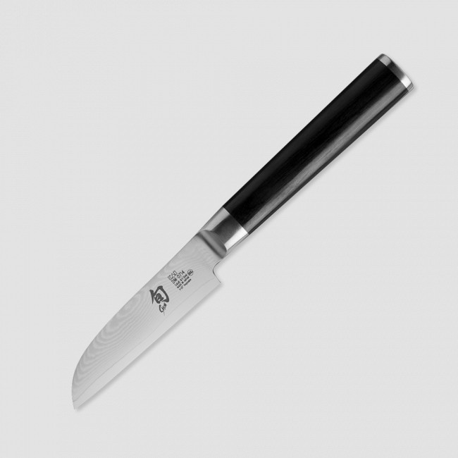 Нож кухонный, для чистки овощей и фруктов, 8.5 см, 32 слоя, серия Shun Classic, KAI, Япония