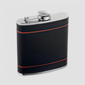 Фляга, 180 мл, сталь, черный, S. QUIRE, Италия, S.QUIRE (Италия)