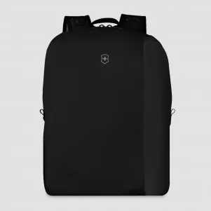 Рюкзак складной Travel Essentials Packable Backpack, 20 л, полиэстер, чёрный, VICTORINOX, Швейцария, Рюкзаки