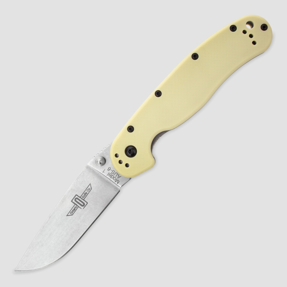 Нож складной RAT-1, 8,9 см, ONTARIO, США