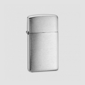 Зажигалка Slim Brushed Chrome, ZIPPO, США, Зажигалки
