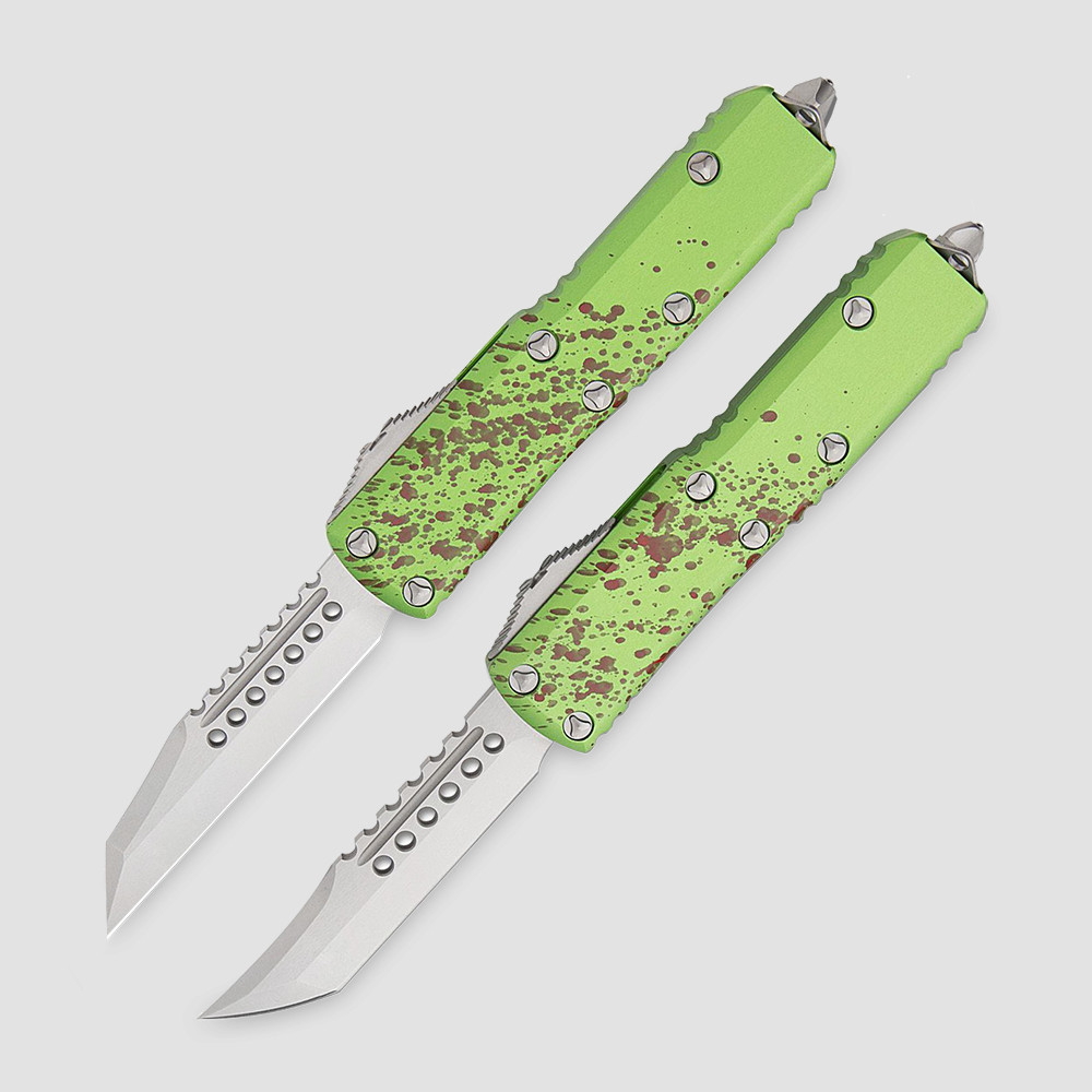 Набор ножей автоматических фронтальных выкидных UlTX-85 Hellhound + Warhound, 7,9 см, MICROTECH, США