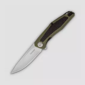 Нож складной Sinkevich's Design Atmos Green, 7,6 см, KERSHAW, США, KERSHAW (США)