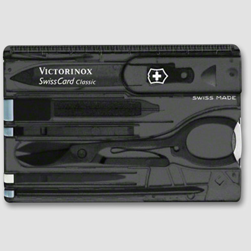Карта швейцарская SwissCard Classic, 10 функций, VICTORINOX, Швейцария