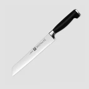 Нож кухонный для хлеба 20 см, серия TWIN Four Star, ZWILLING J.A. HENCKELS, Германия, Ножи Zwilling Four Star
