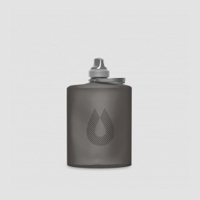 Фляга для воды мягкая Stow, 500 мл, серая, HydraPak, США, HYDRAPAK (США)