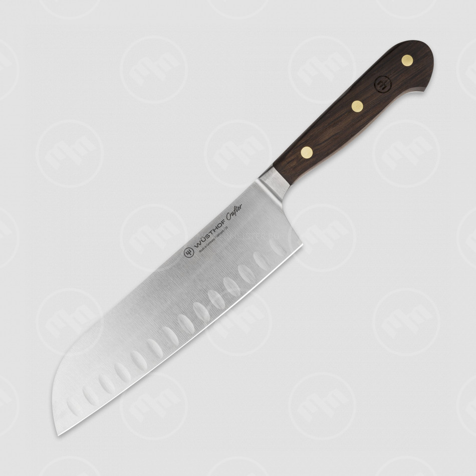 Нож кухонный Сантоку 17 см, серия Crafter, WUESTHOF, Золинген, Германия
