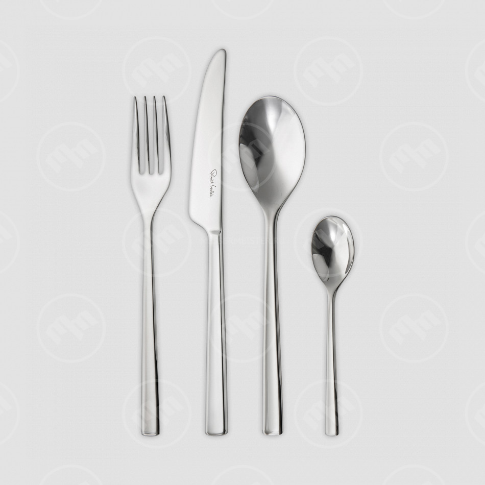 Набор столовых приборов на 2 персоны, 8 предметов, серия Blockley, ROBERT WELCH, Великобритания