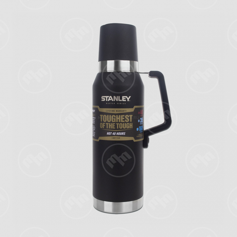 Термос Master, объем: 1,3 L, цвет: черный, STANLEY, США