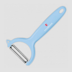 Овощечистка с двусторонним зубчатым лезвием Swiss Classic Trend Colors, 14,5 см, VICTORINOX, Швейцария, Ножи для овощей Victorinox