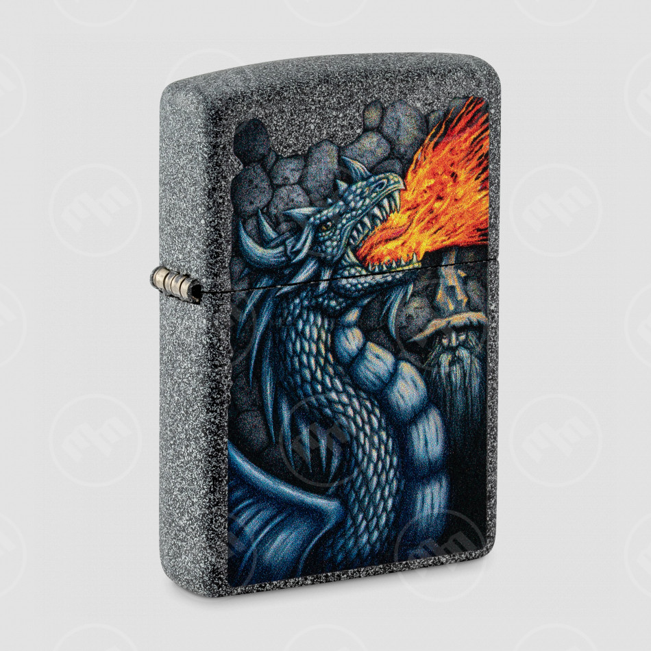 Зажигалка бензиновая Fiery Dragon, ZIPPO, США