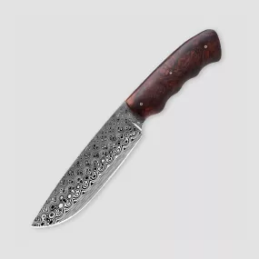 Нож с фиксированным клинком Hippo Limited, 12,8 см, ARNO BERNARD, ЮАР, Охотничий нож дамасская сталь