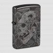 Зажигалка бензиновая Mushroom Skulls High Polish Black, ZIPPO, США_00824770068595324070.jpg