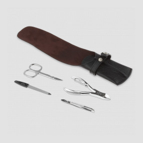Набор маникюрный в футляре FOR MEN, 4 предмета, DEWAL, Германия, DEWAL (Германия)