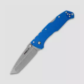 Нож - танто складной Pro Lite Tanto Point Blue, 8,9 см, COLD STEEL, США, 