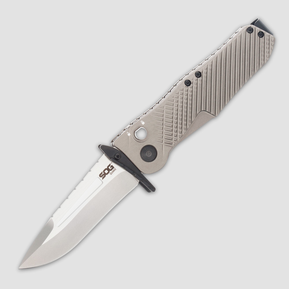 Нож полуавтоматический складной Quake, 8,9 см, SOG, США