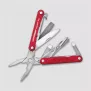Мультитул брелок для ключей Leatherman Squirt PS4, 9 инструментов, материал: нержавеющая сталь, цвет: красный, LEATHERMAN, США