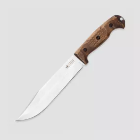 Нож с фиксированным клинком Bastardo, Stonewash, сталь 420HC, KIZLYAR SUPREME, Россия, Ножи охотничьи и туристические