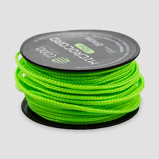 Микрокорд neon green, 10м, серия Cord Micro, CORD, Россия
