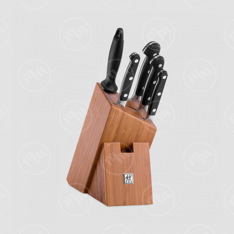 Набор из 4-х кухонных ножей и мусата в подставке, серия Pro, ZWILLING J.A. HENCKELS, Германия