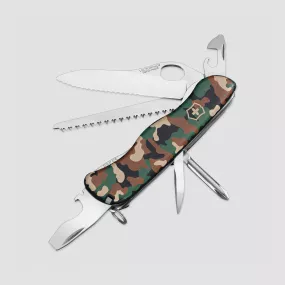 Нож швейцарский многофункциональный складной Trailmaster One Hand, 12 функций, 9.2 см, VICTORINOX, Швейцария, Швейцарский нож