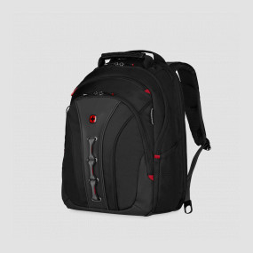 Рюкзак городской Legacy, размер: 45 х 35 х 25 см, цвет: черный, WENGER, Швейцария, WENGER (Швейцария)