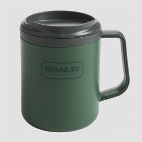 Термокружка Adventure, объем: 0,35 л, материал: пластик, цвет: зеленый, STANLEY, США, Термокружки STANLEY