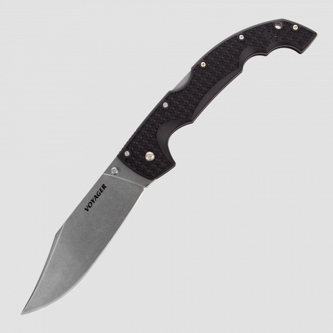 Нож складной Voyager Clip Extra Large Plain, COLD STEEL, США