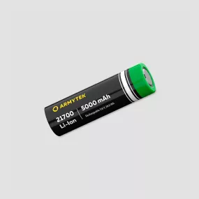 Аккумулятор незащищенный 21700 Li-Ion 5000 mAh, ARMYTEK, Канада, Аксессуары ARMYTEK