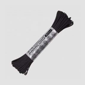 Паракорд 275 световозвращающий black snake, 30 м, серия Cord 275, CORD, Россия, Паракорд 275 CORD