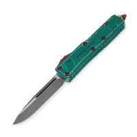 Нож автоматический фронтальный выкидной UTX-85, 7,9 см, MICROTECH, США видео продукта