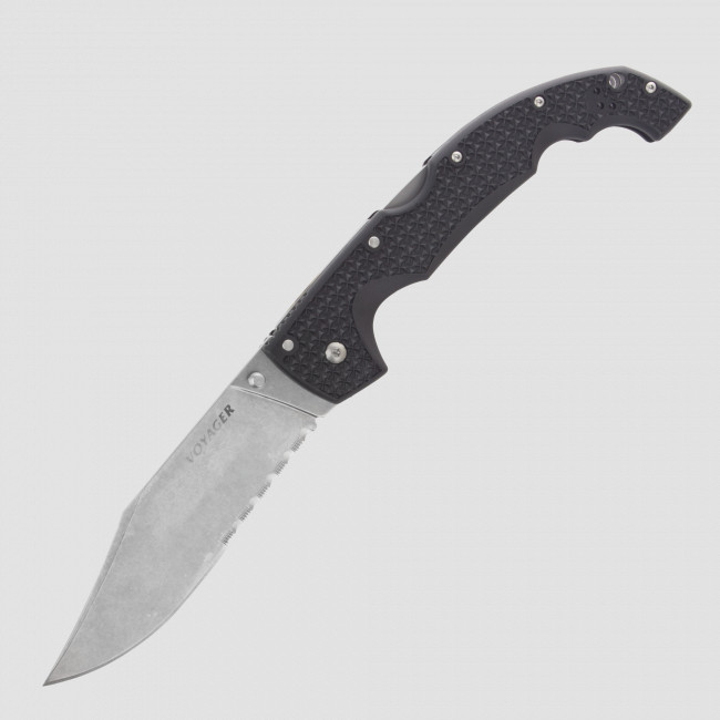 Нож складной Voyager Clip Extra Large 50/50, COLD STEEL, США